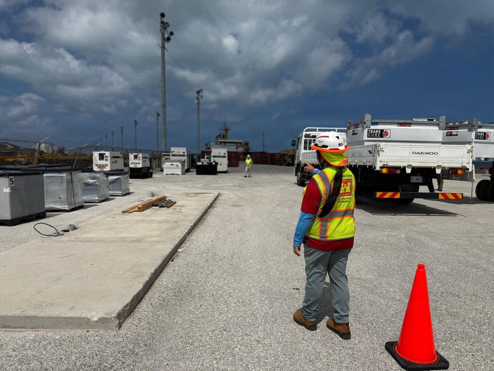 USACE supports Saipan in the Wake of Super Typhoon Sinlaku