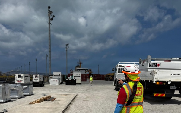 USACE supports Saipan in the Wake of Super Typhoon Sinlaku