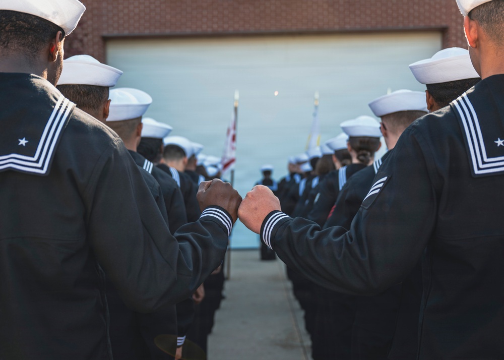 Recruit Training Command Pass in Review