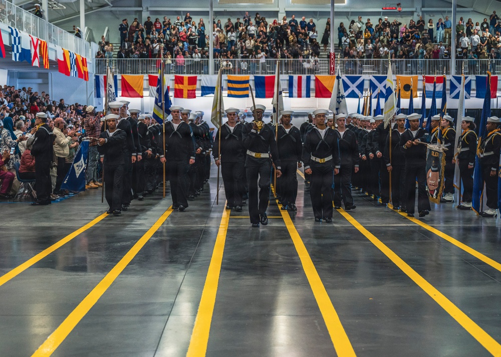 Recruit Training Command Pass in Review