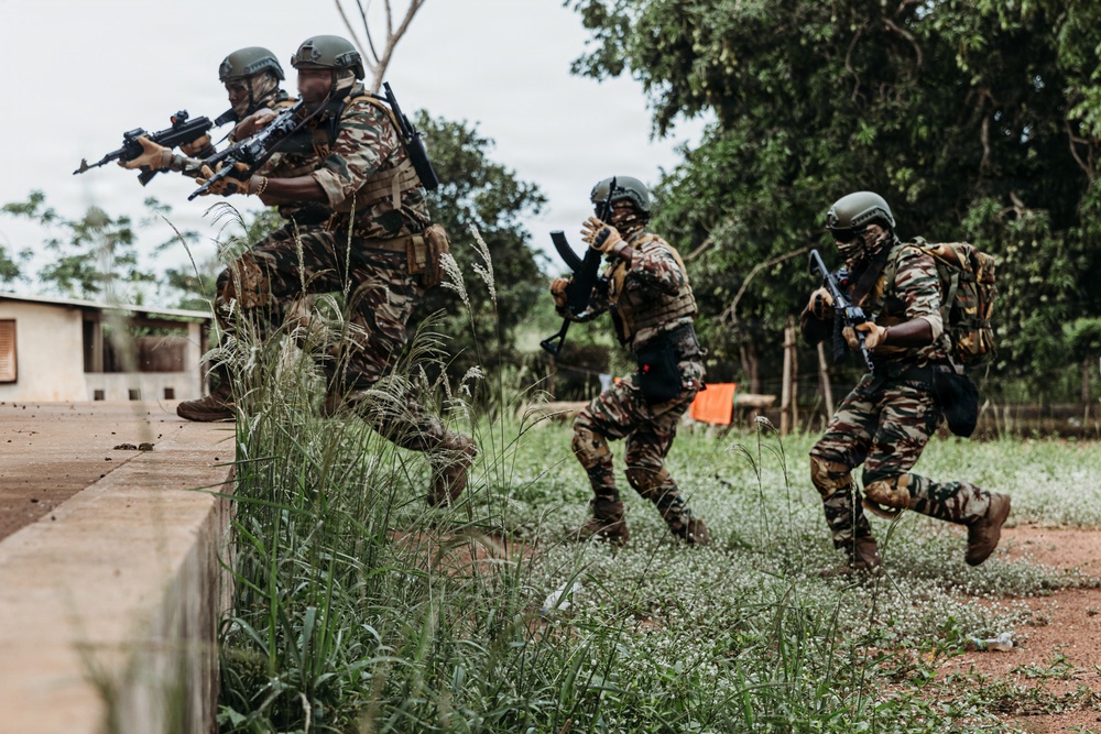 U.S., Cameroonian forces execute raid on radar tower during Flintlock 26