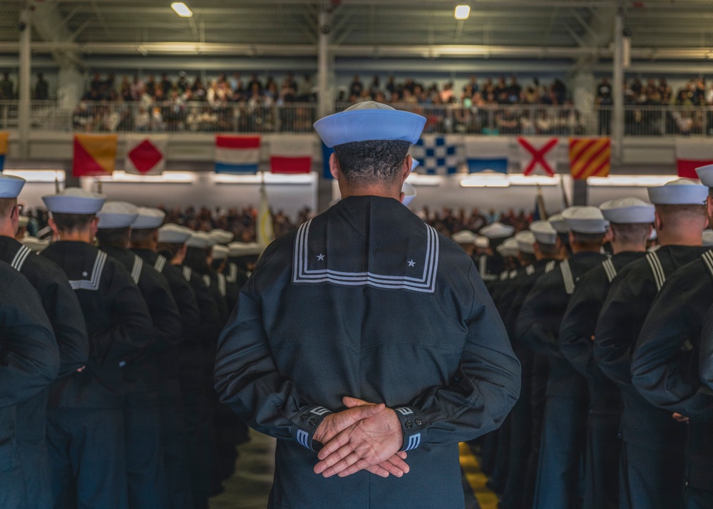 Recruit Training Command Pass in Review