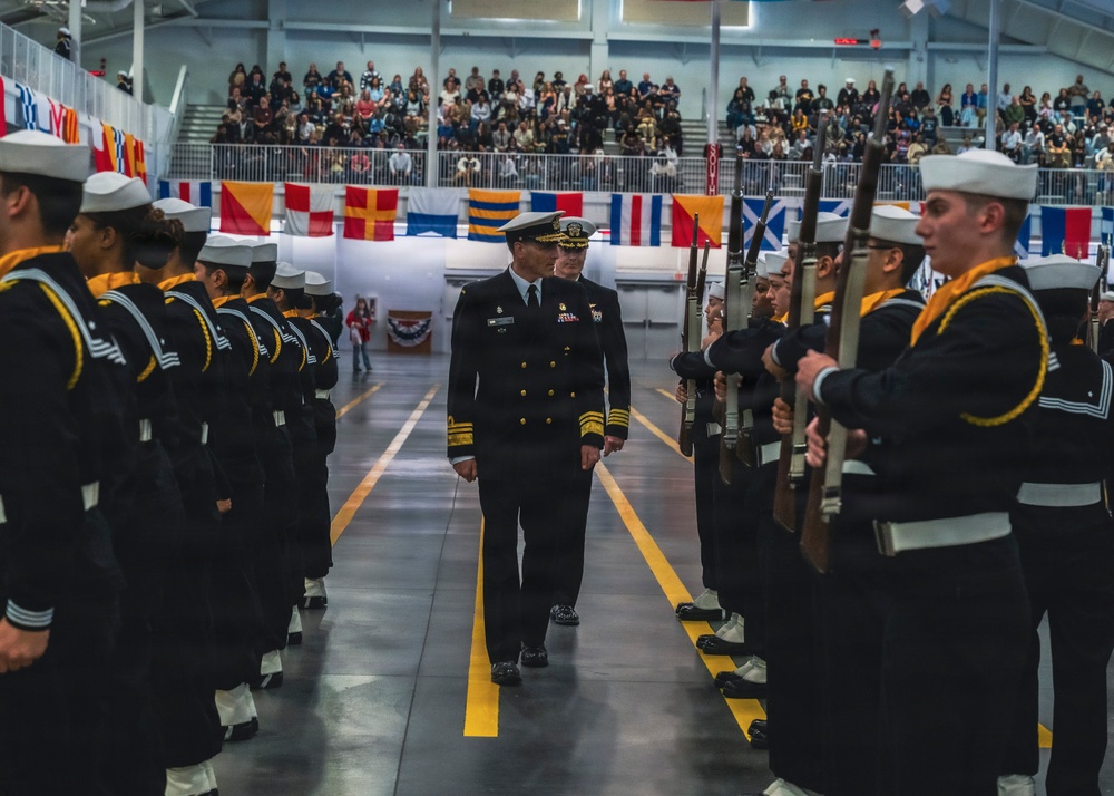 Recruit Training Command Pass in Review