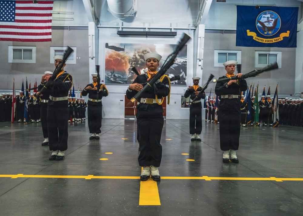 Recruit Training Command Pass in Review