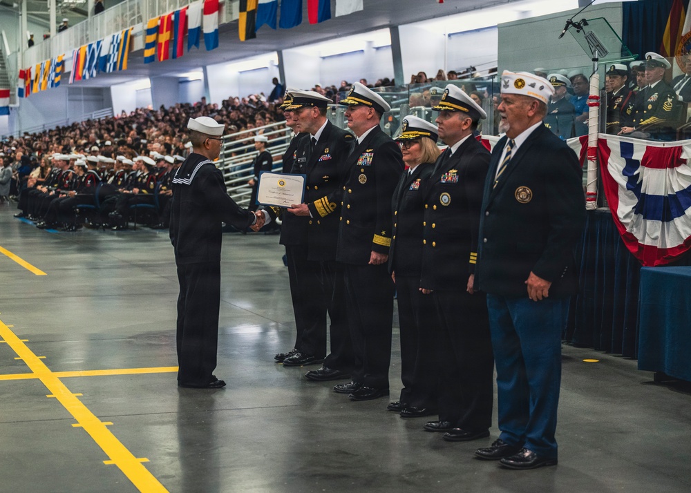 Recruit Training Command Pass in Review