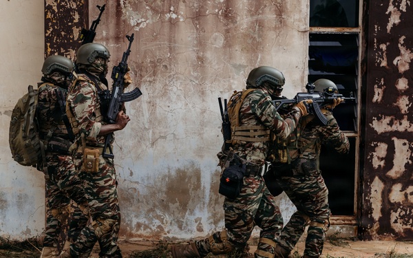 U.S., Cameroonian forces execute raid on radar tower during Flintlock 26
