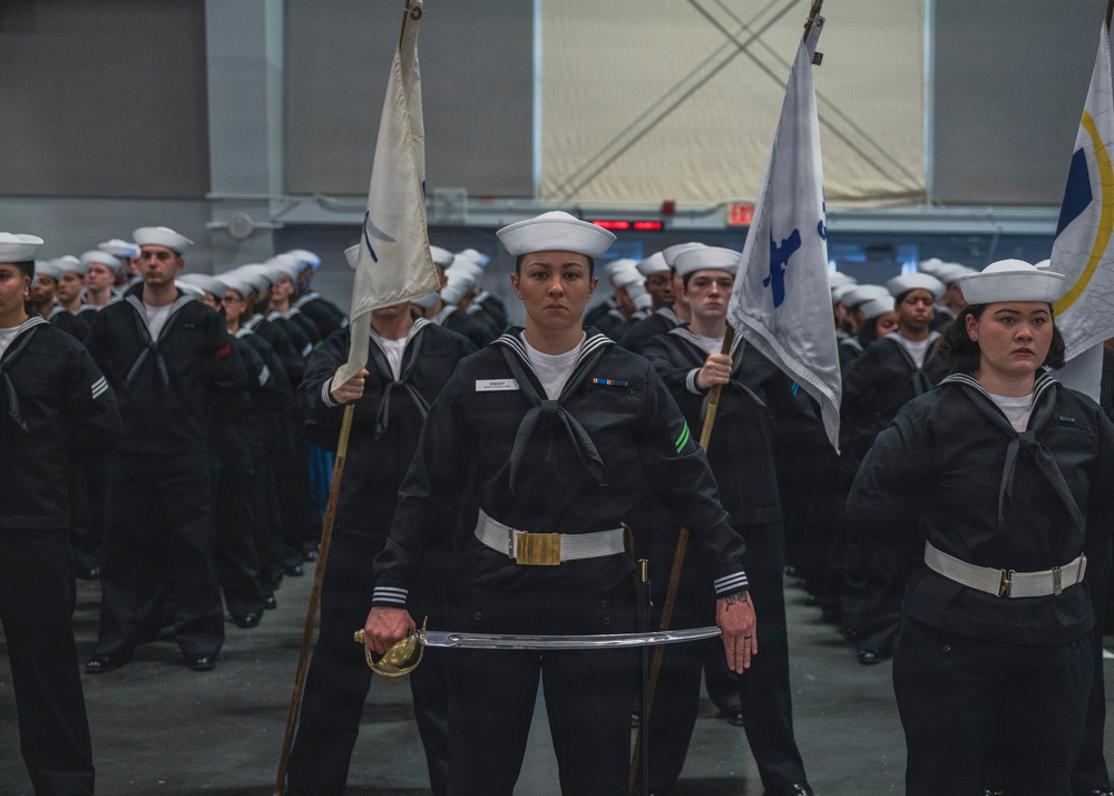 Recruit Training Command Pass in Review