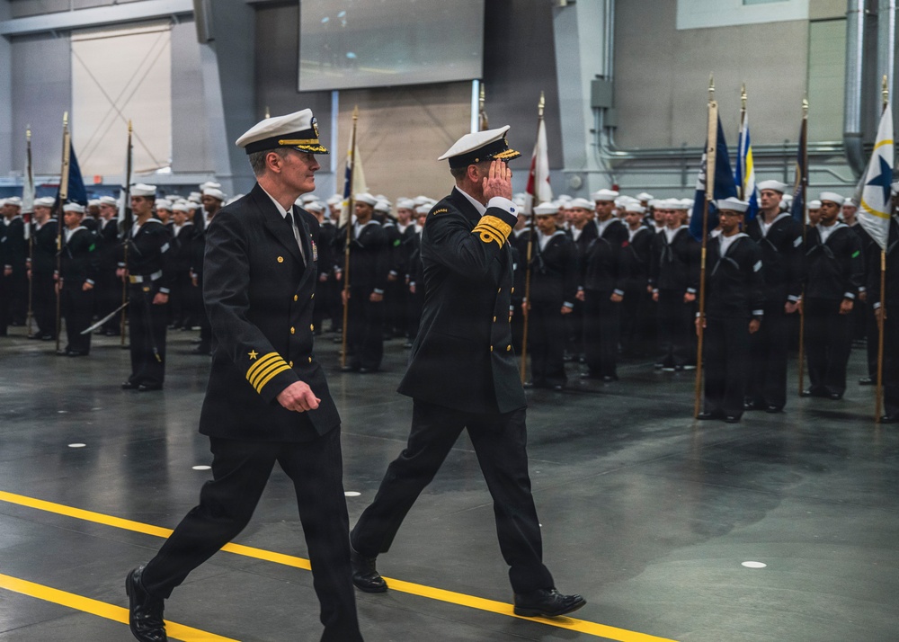 Recruit Training Command Pass in Review