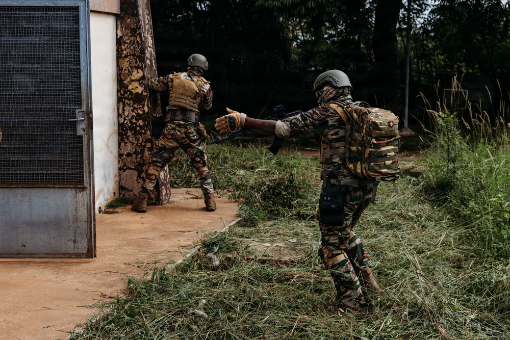 U.S., Cameroonian forces execute raid on radar tower during Flintlock 26