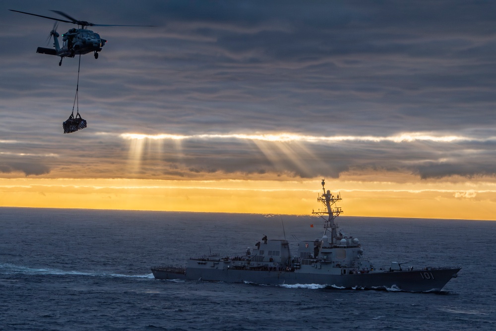 Nimitz Vertical Replenishment