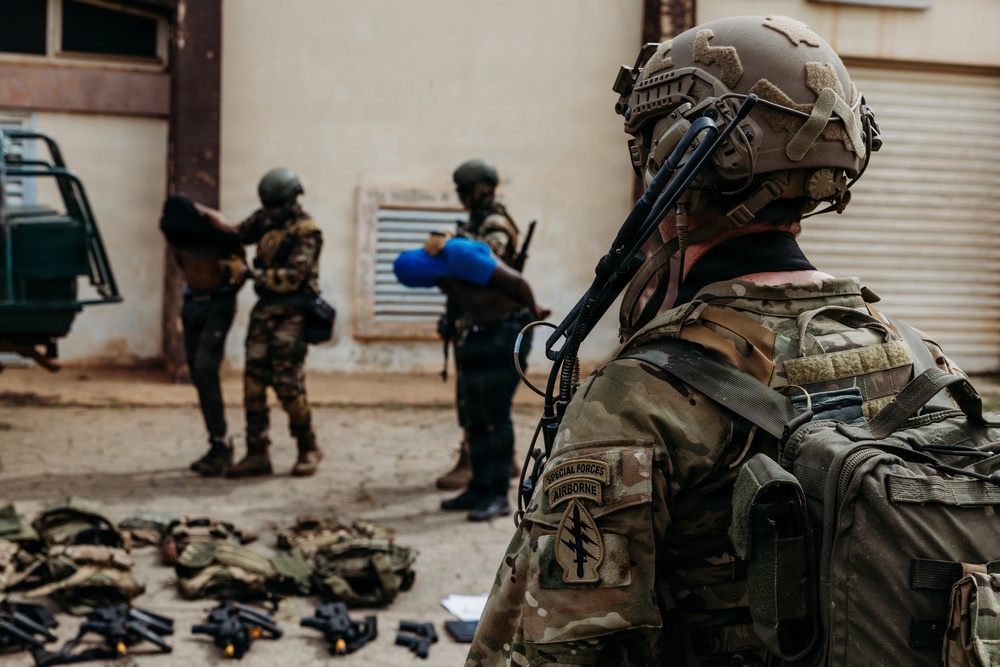 U.S., Cameroonian forces execute raid on radar tower during Flintlock 26