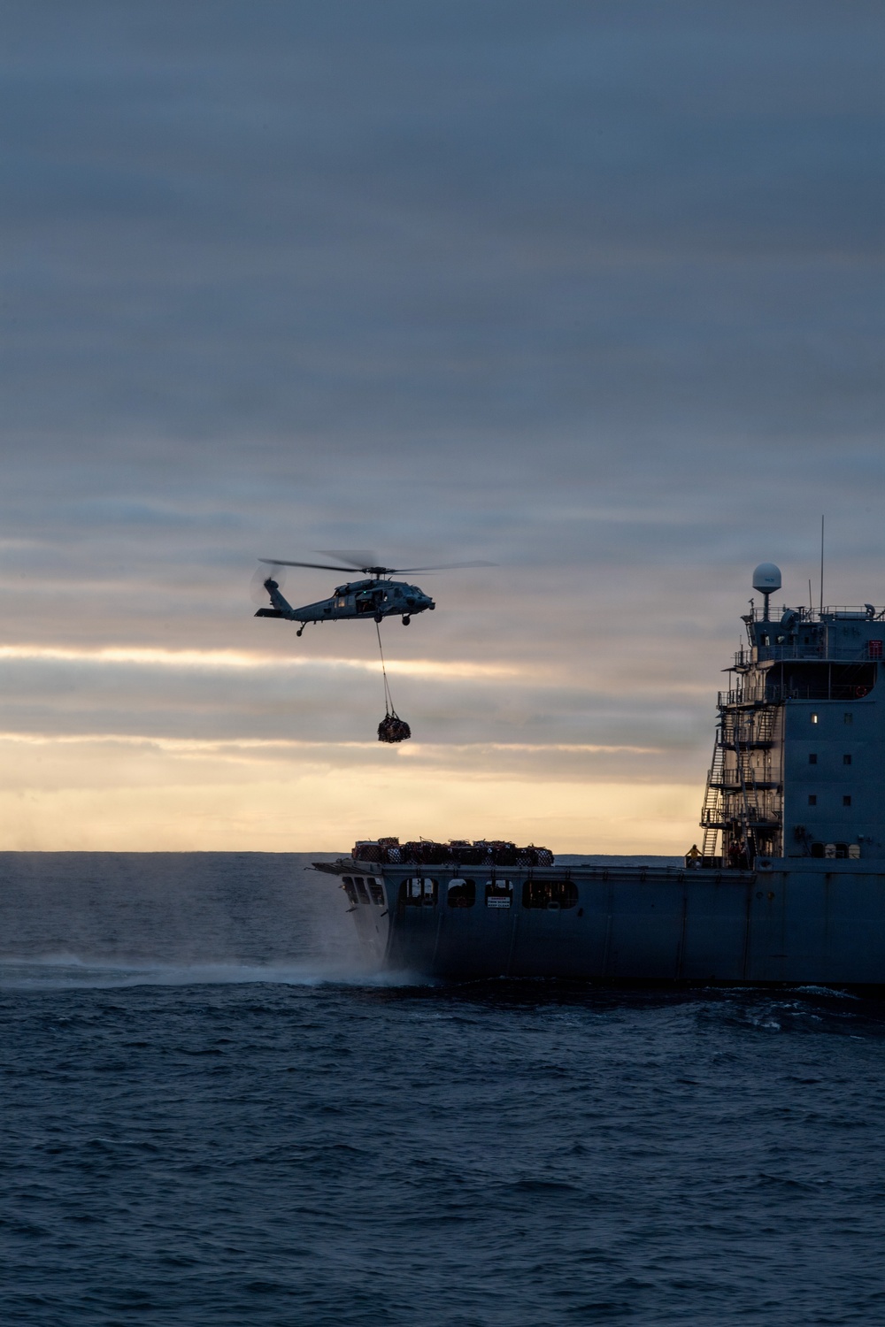 Nimitz Conducts Vertical Replenishment