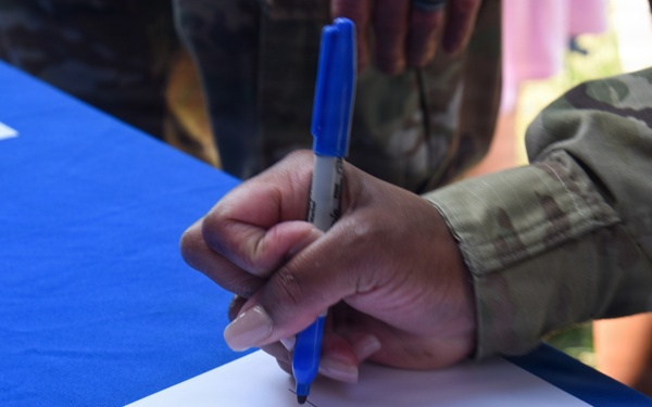 Month of the Military Child and Child Abuse Prevention Month Signing