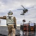 Nimitz Sailors Conduct Vertical Replenishment-at-Sea