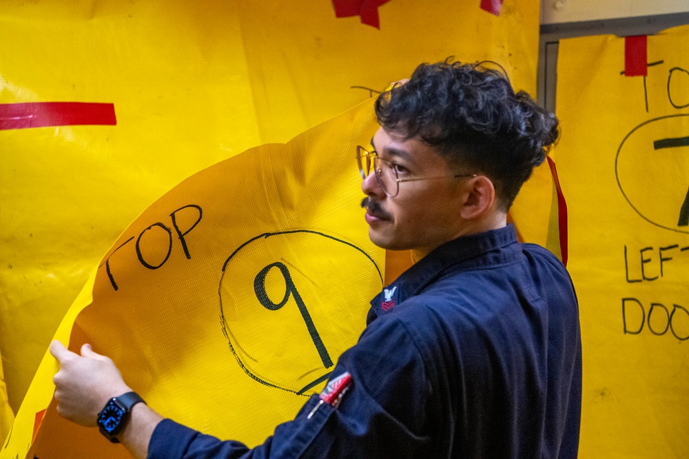 Nimitz Conducts Radiological Decontamination Drill