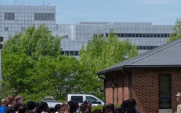 Virginia JROTC cadets visit JBAB