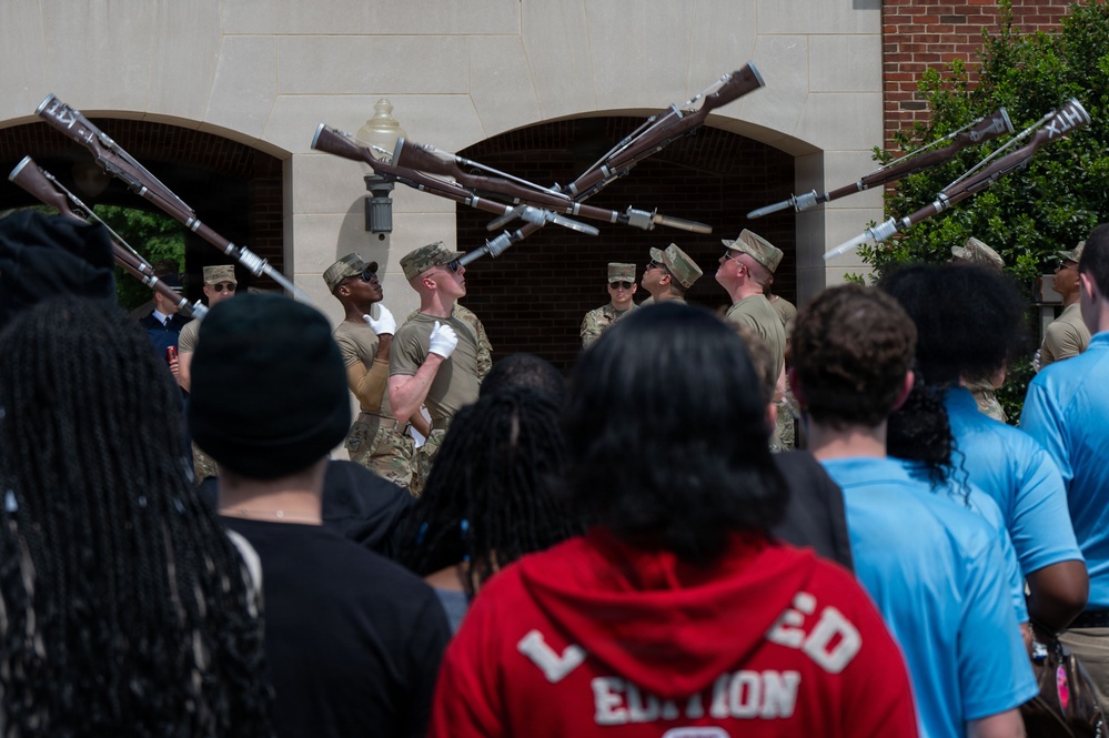 Virginia JROTC cadets visit JBAB