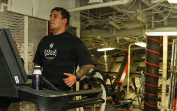 Sailors of USS Decatur (DDG 73) Show Their Workout Routine