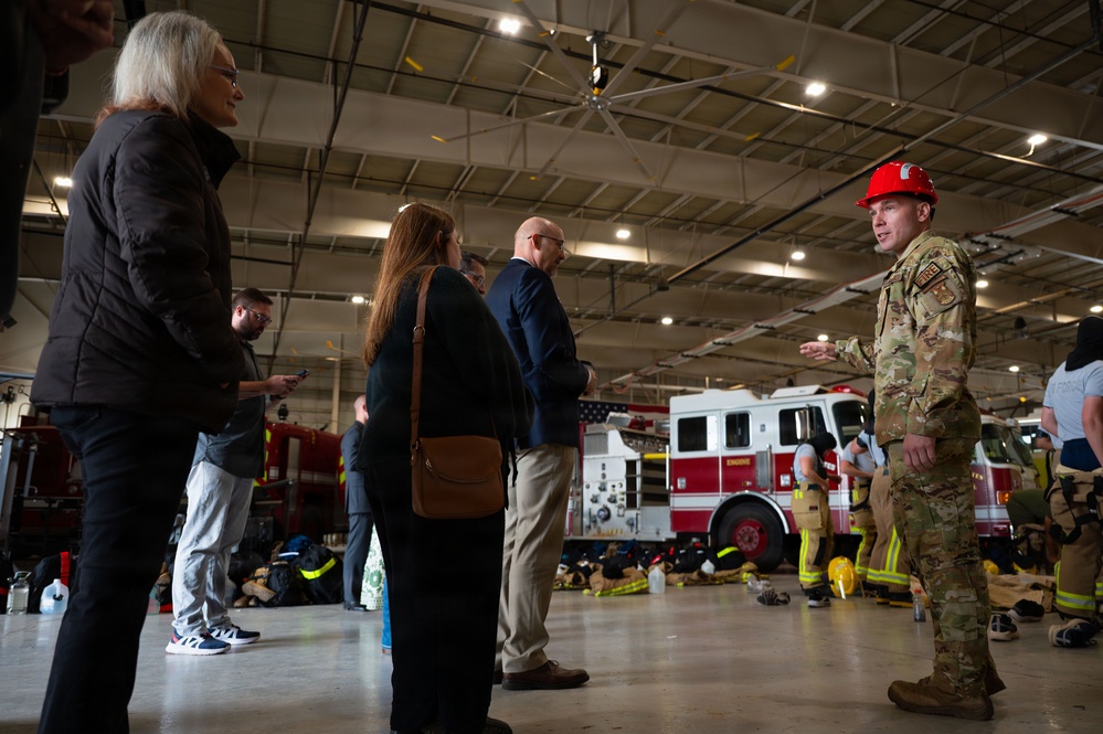 Military Affairs Committee Visits Goodfellow AFB
