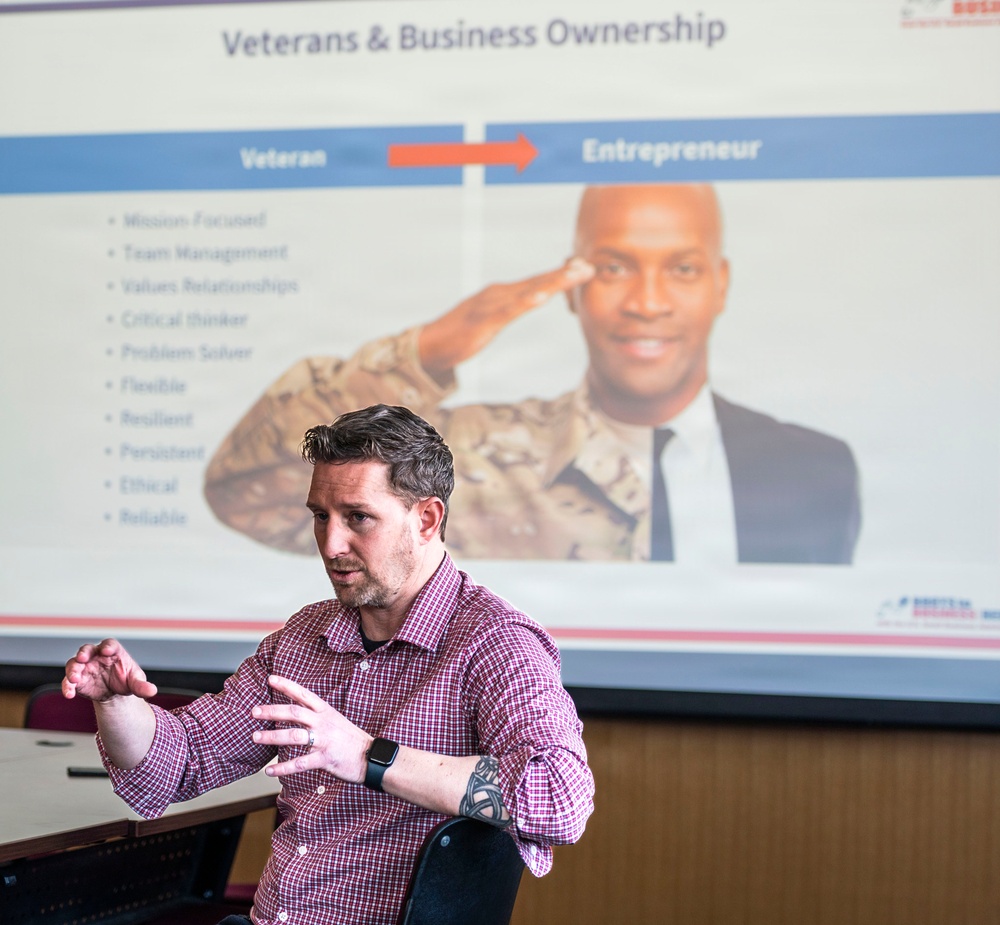 Pease ANGB Hosts Boots to Business Workshop for Military Entrepreneurs