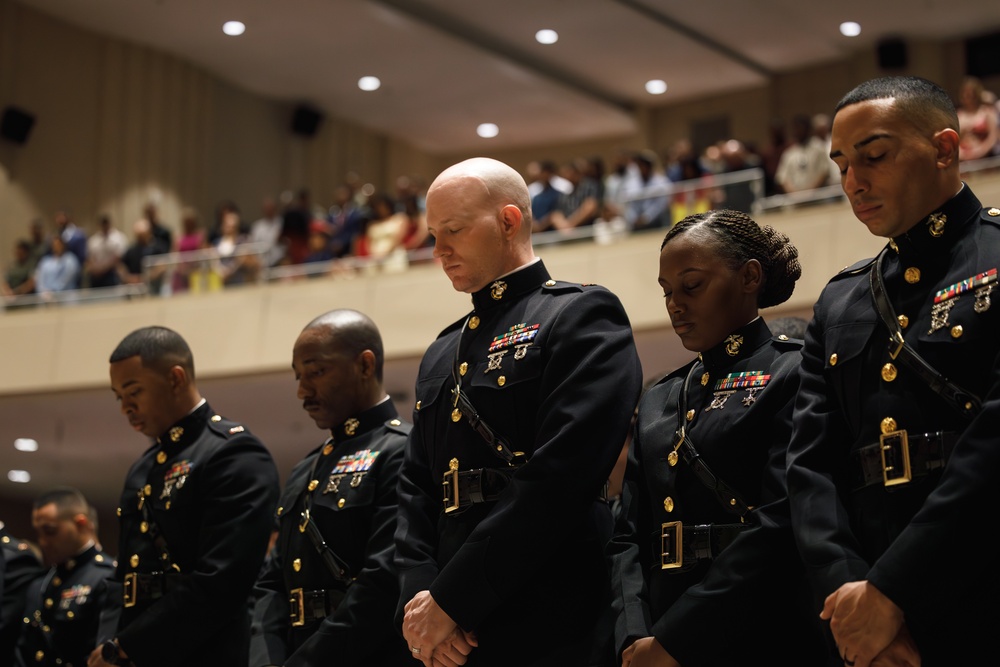 WOBC 1-26 Graduation ceremony