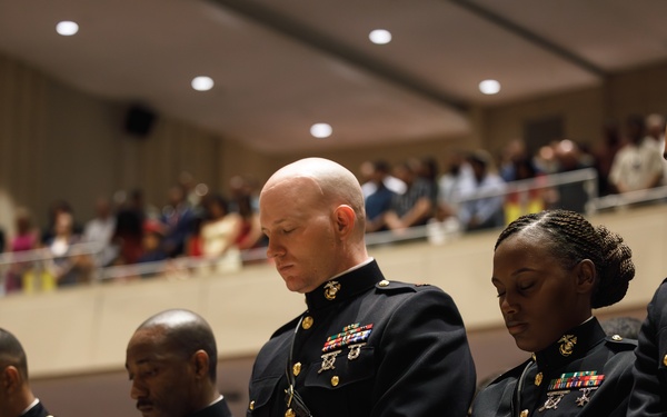 WOBC 1-26 Graduation ceremony