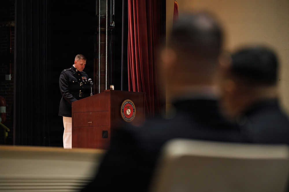 WOBC 1-26 Graduation ceremony