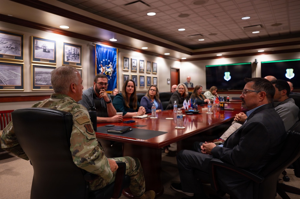 Military Affairs Committee Visits Goodfellow AFB