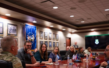 Military Affairs Committee Visits Goodfellow AFB