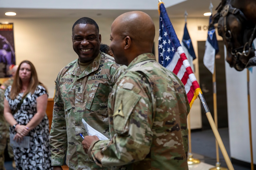 Change of Responsibility - Headquarters and Headquarters Battalion, III Armored Corps