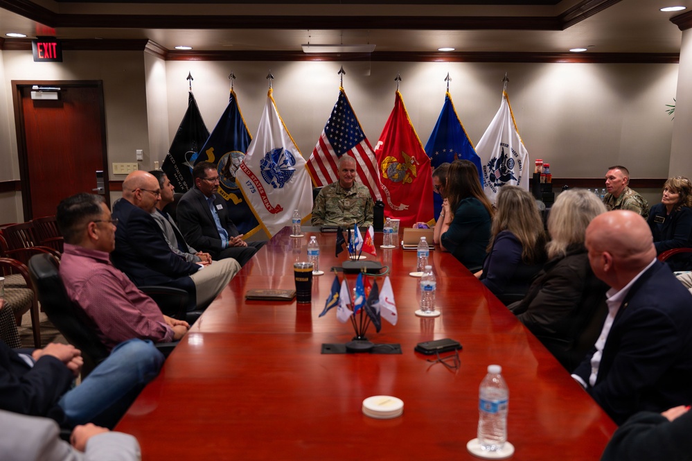 Military Affairs Committee Visits Goodfellow AFB