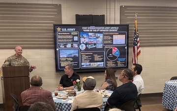 State of Garrison luncheon highlights installation success, readiness through community partnerships