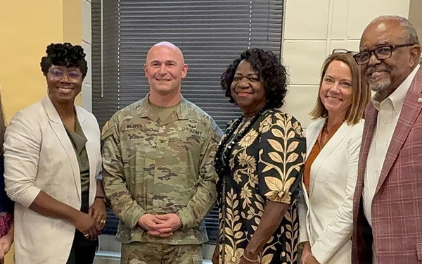 State of Garrison luncheon highlights installation success, readiness through community partnerships.