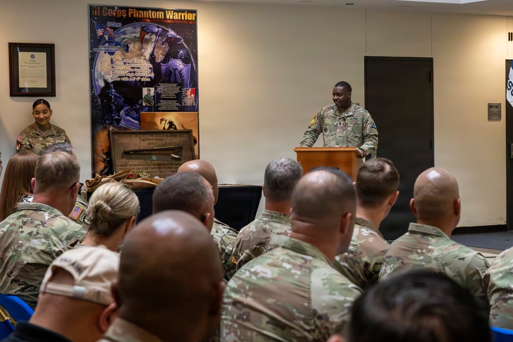 Change of Responsibility-Headquarters and Headquarters Battalion, III Armored Corps