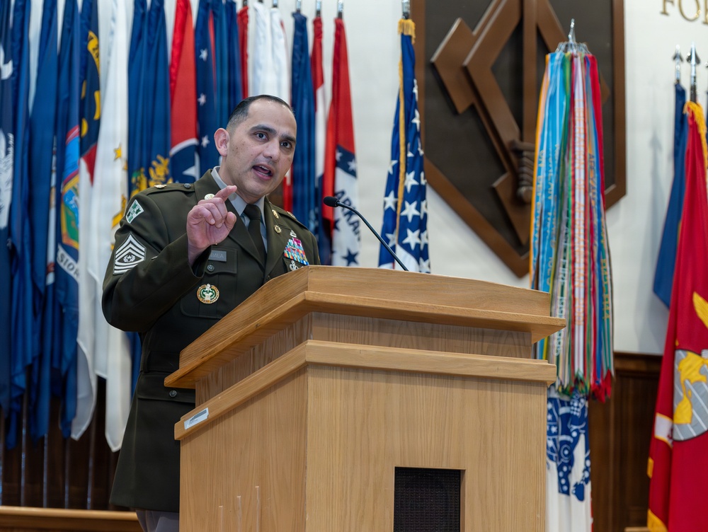 MSCoE, Fort Leonard Wood bid farewell to Arzabala, welcome Cummings during ceremony