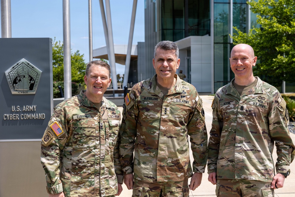I Corps Commander LTG McFarlane Visits ARCYBER