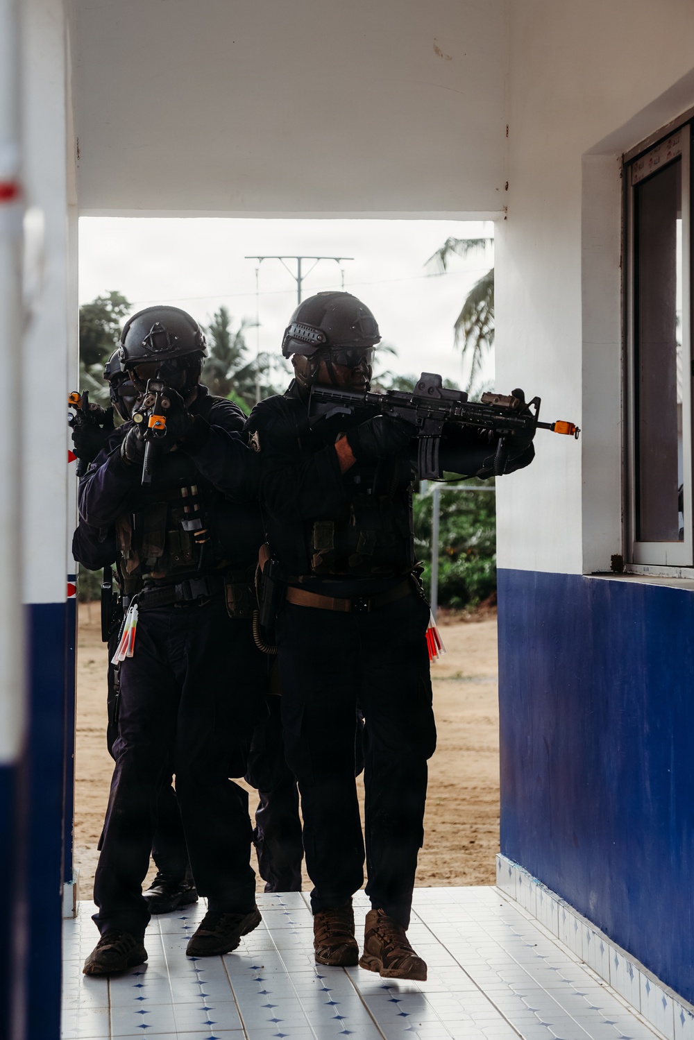 Tunisian armed forces execute breach and clear operations during exercise Flintlock 26