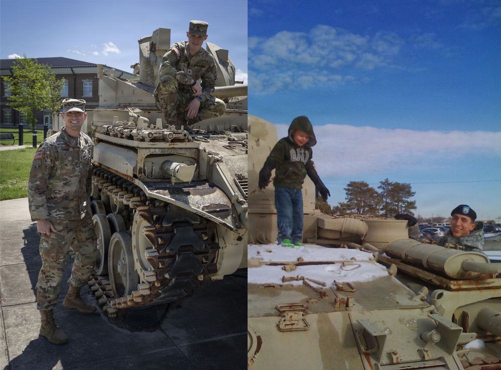 CW3 David Durbin and Spc. Christian Durbin