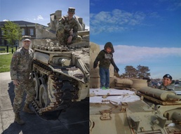 CW3 David Durbin and Spc. Christian Durbin