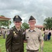 CW3 David Durbin and Spc. Christian Durbin BCT graduation
