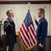 CW3 David Durbin enlisting Spc. Christian Durbin