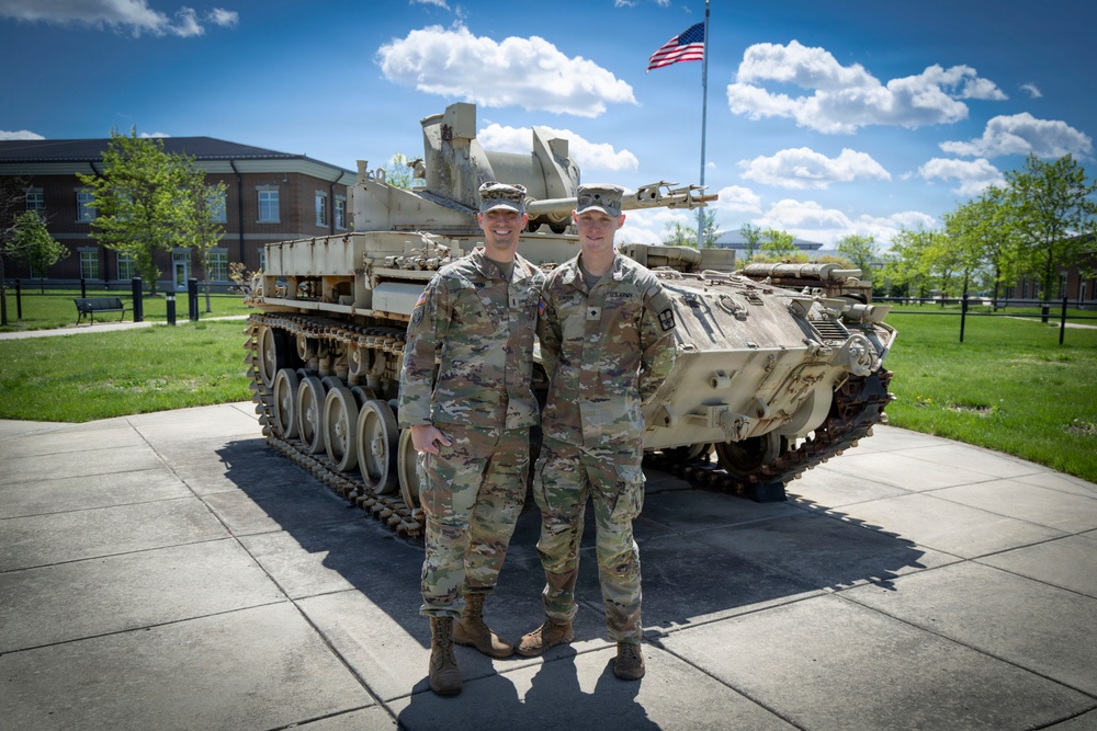 CW3 David Durbin and Spc. Christian Durbin