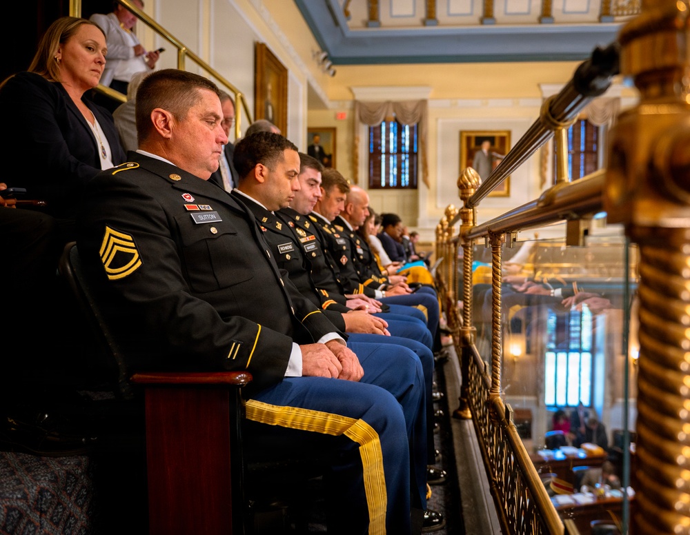 SC Guard Engineers recognized at SC State House