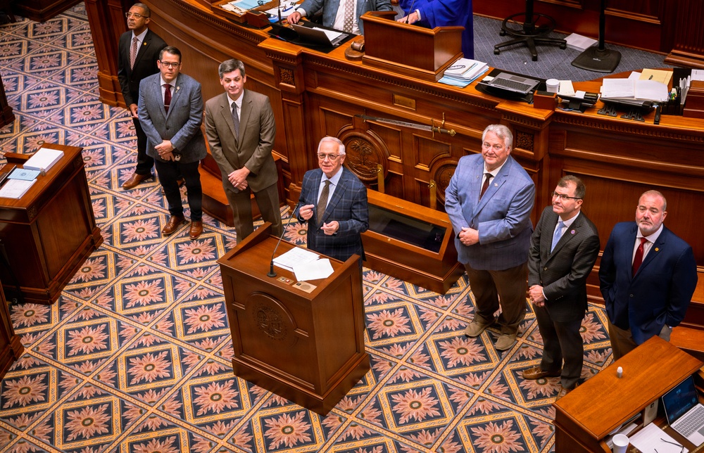 SC Guard Engineers recognized at SC State House