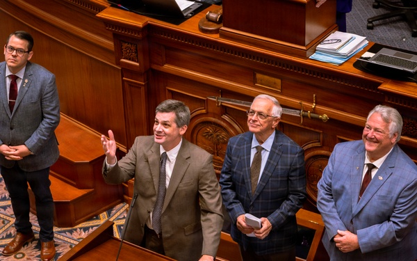 SC Guard Engineers recognized at SC State House
