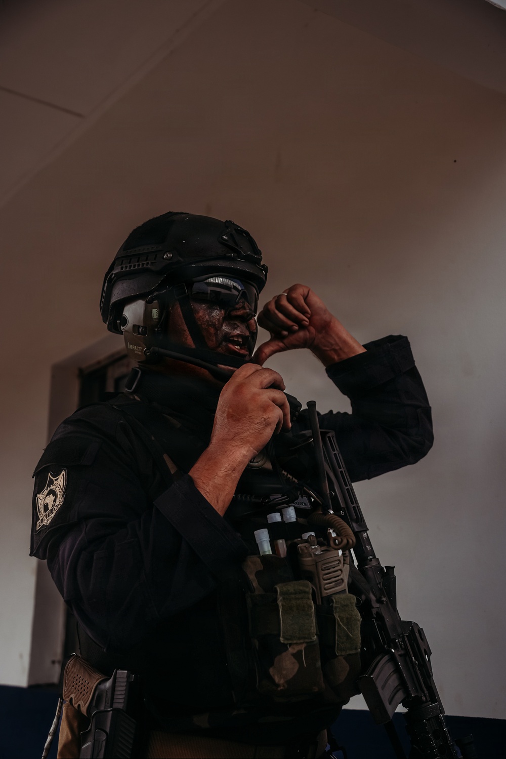 Tunisian armed forces execute breach and clear operations during exercise Flintlock 26