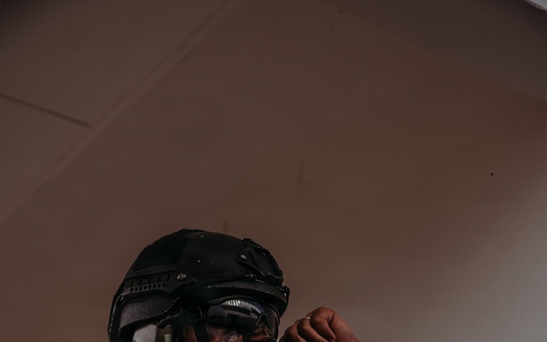 Tunisian armed forces execute breach and clear operations during exercise Flintlock 26