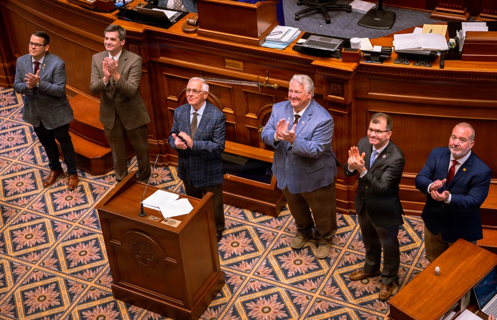 SC Guard Engineers recognized at SC State House