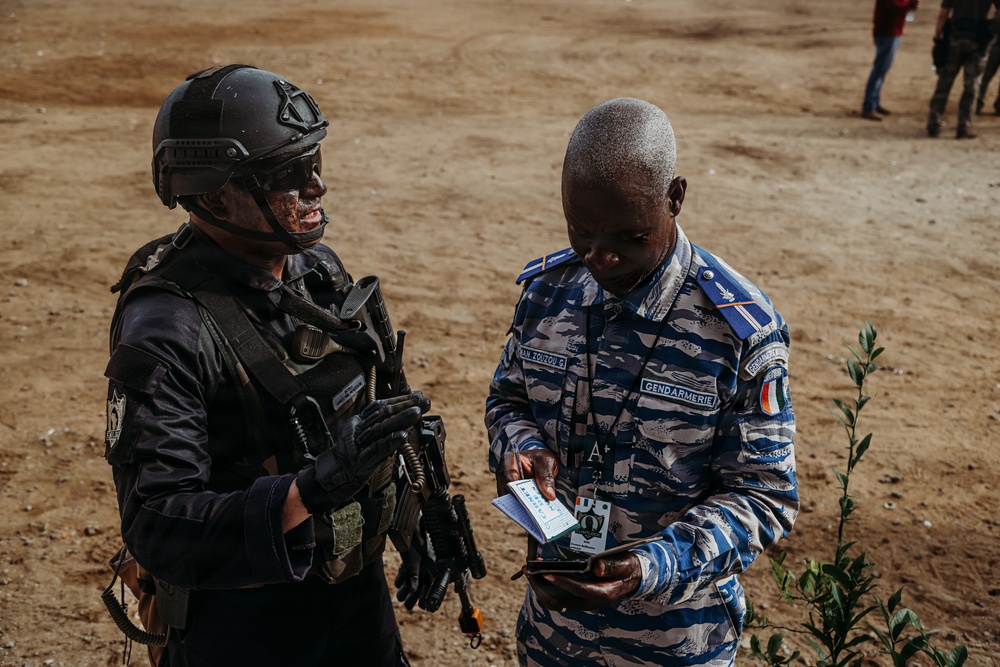 Tunisian armed forces execute breach and clear operations during exercise Flintlock 26