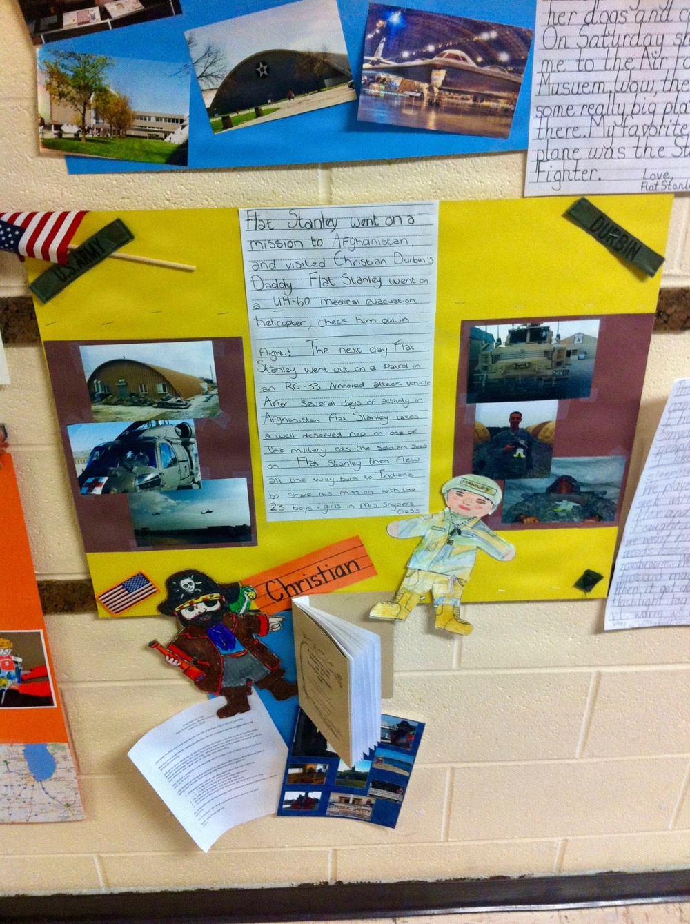 Flat Stanley returning home for some R&amp;R